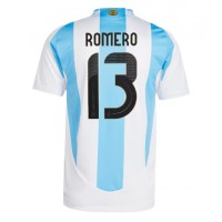 Maglia Calcio Argentina Cristian Romero #13 Prima Divisa Copa America 2024 Manica Corta